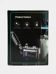 Зажигалка электронная с фонариком USB, плазменная спираль