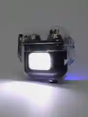 Зажигалка электронная с фонариком USB, плазменная спираль