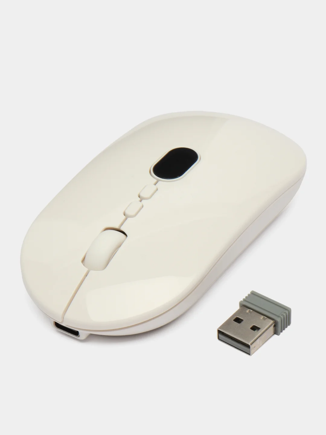 Мышь беспроводная на аккумуляторе, wireless digital DI-W30, бесшумная с индикатором заряда