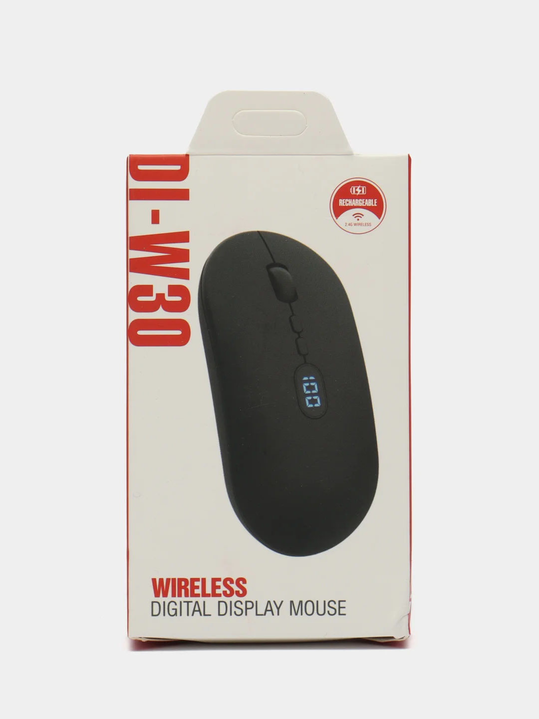 Мышь беспроводная на аккумуляторе, wireless digital DI-W30, бесшумная с индикатором заряда