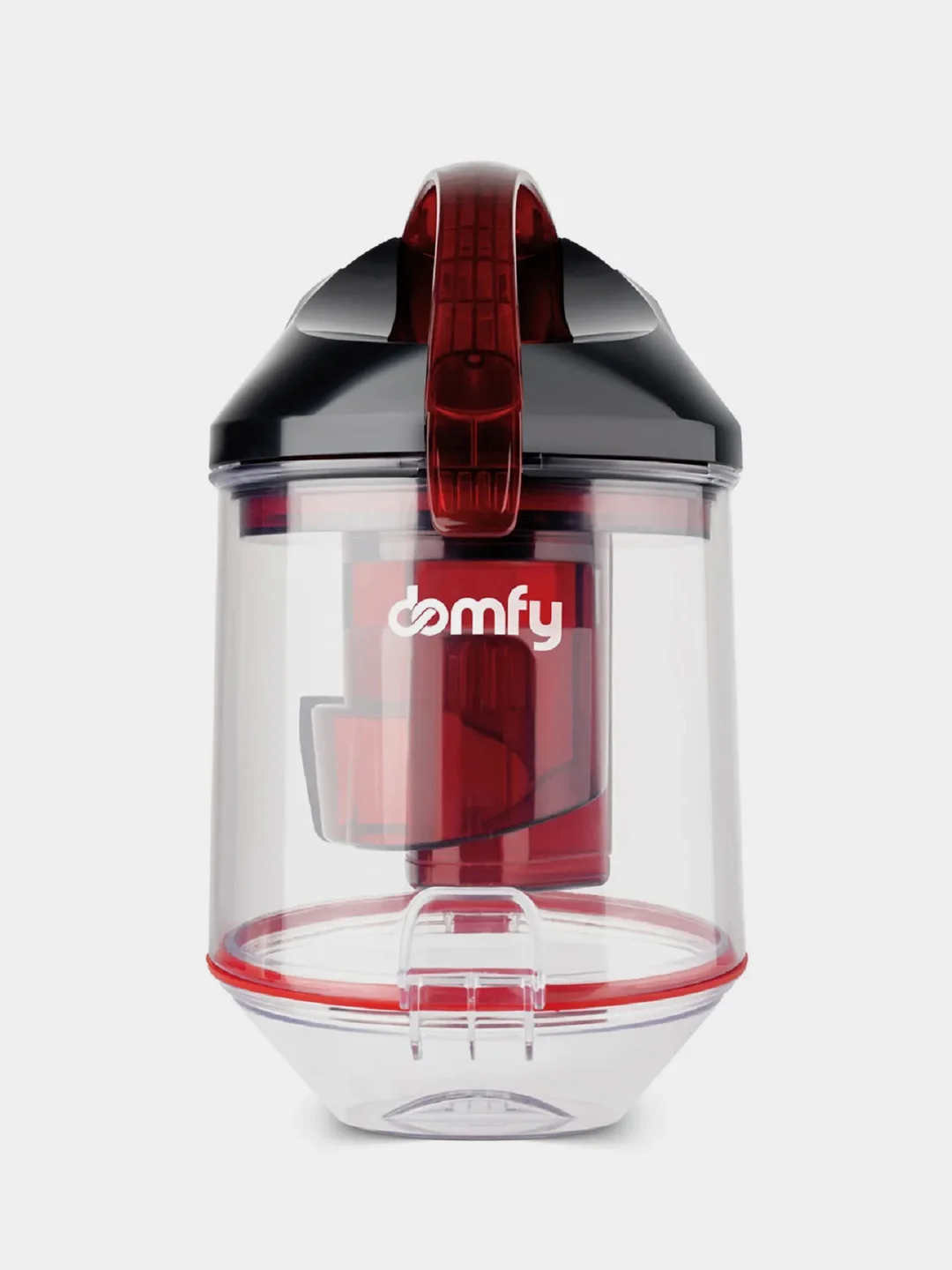 Пылесос DOMFY DSC-VC704, 2400Вт, черный/красный