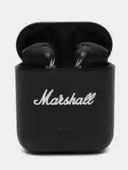 Бордовый беспроводные внутриканальные наушники Marshall minor III с кейсом, Маршал 3