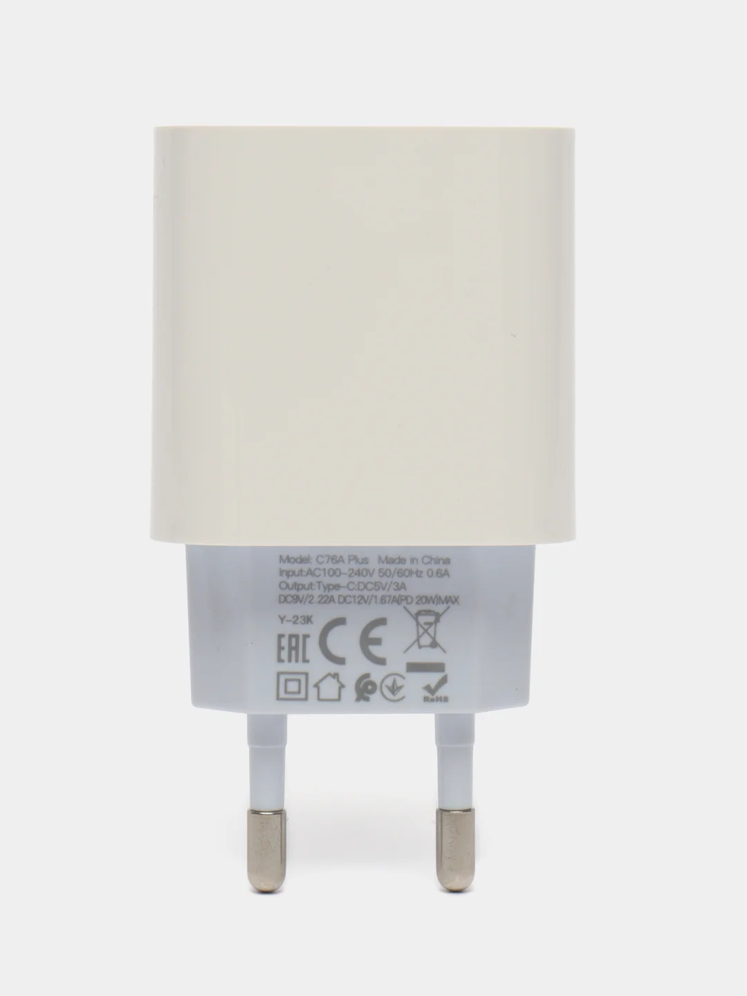 Блок питания 20W, Зарядное устройство, Type-C/ Lightning iPhone, Быстрая зарядка