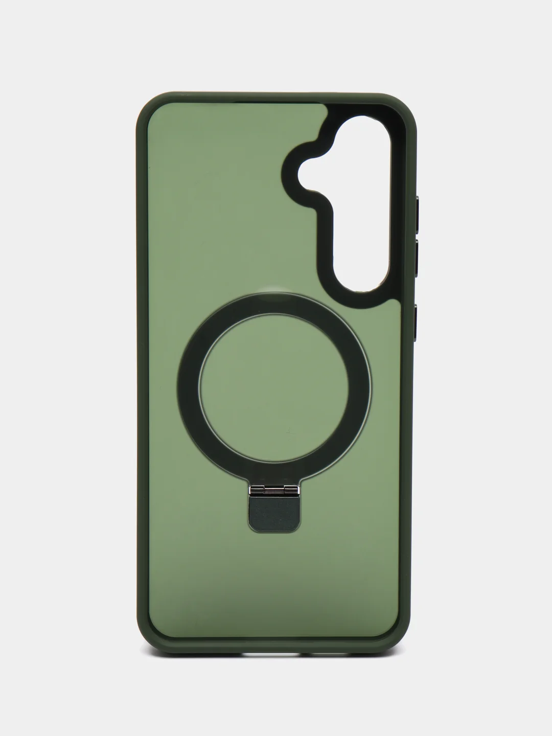Лесной зеленый чехол для Samsung S24, S24 Plus, S24 Ultra, S23 ultra, S23 Plus, S23 MagSafe с подставкой