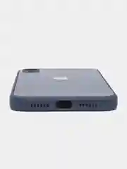 Синий чехол для iPhone XR, силиконовый, со стеклянной панелью