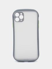 Чехол матовый с полукруглыми краями Apple iPhone 12, 12Pro, 12mini, 11, 11Pro, 11ProMax
