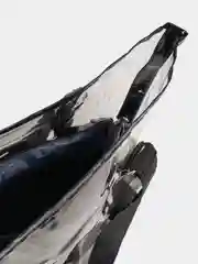 Синий сумка прозрачная пляжная