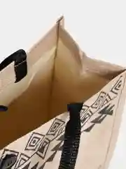 Песочный хаки женская сумка тоут с геометрическим узором