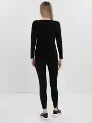 Черный женское термобелье зимнее, спортивный  комплект