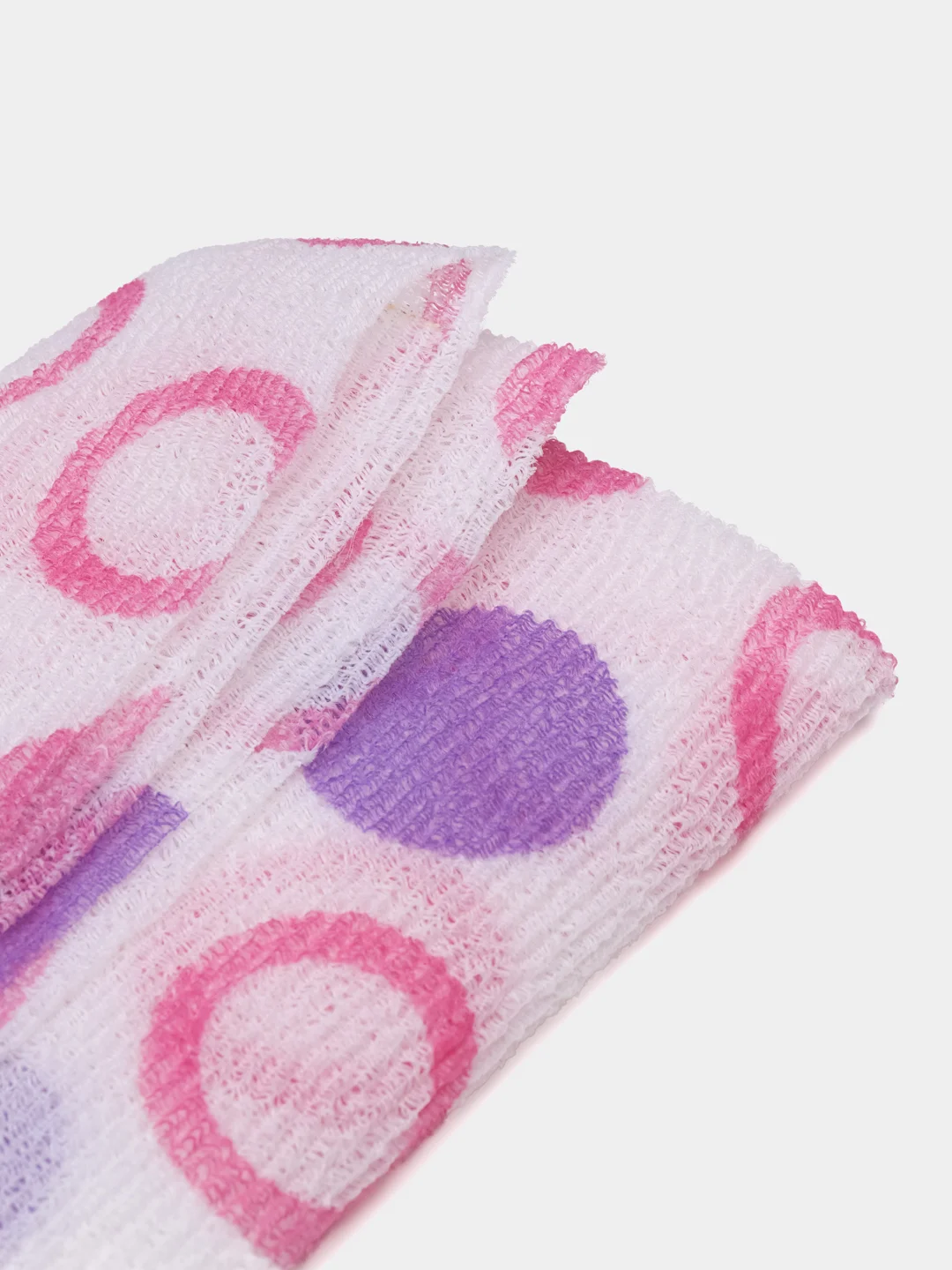 Марсала мочалка для душа (28х95) Circle Shower Towel  SB CLEAN&BEAUTY 1шт