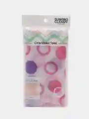 Марсала мочалка для душа (28х95) Circle Shower Towel  SB CLEAN&BEAUTY 1шт