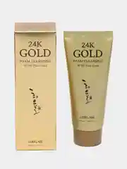 Пенка для лица очищающая с 24К золотом LEBELAGE CLEANSING FOAM 100ml