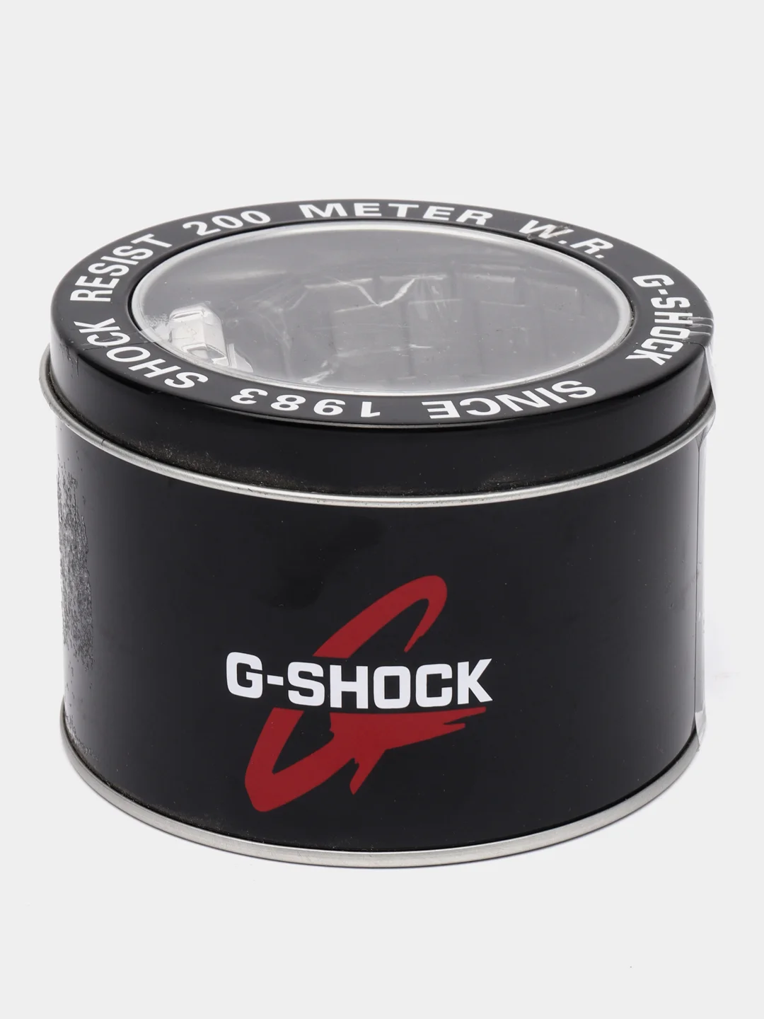 Серебряный часы мужские Casio G-Shock, стальные