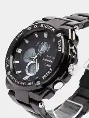 Хром часы мужские Casio G-Shock, стальные