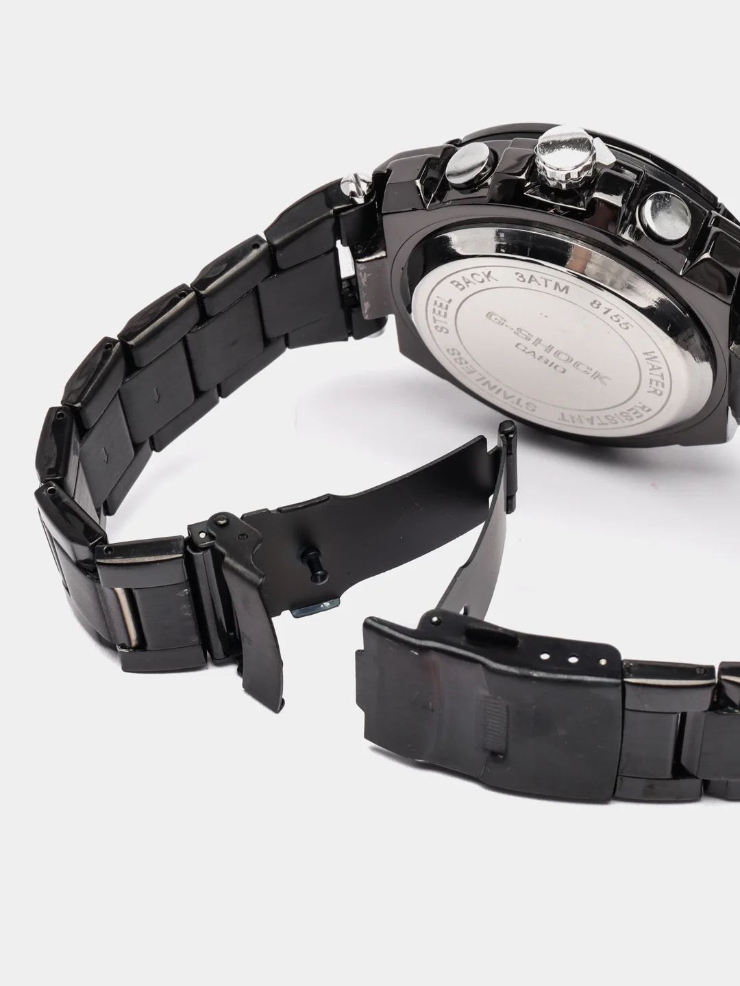 Хром часы мужские Casio G-Shock, стальные
