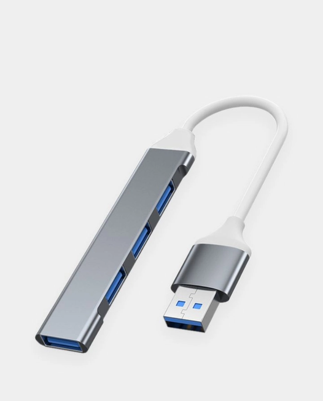 USB-Hub 3.0 на 4 порта разветвитель, 3x USB 2.0 + 1 USB 3.0, юсб хаб