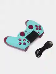 Бирюзовый геймпад джойстик DualShock для PS4, телефона и ПК, беспроводной, сенсорный пад