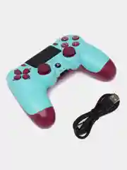 Бирюзовый геймпад джойстик DualShock для PS4, телефона и ПК, беспроводной, сенсорный пад