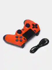 Оранжевый геймпад джойстик DualShock для PS4, телефона и ПК, беспроводной, сенсорный пад
