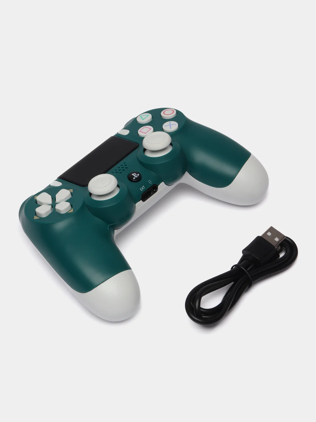 Тёмно-зелёный геймпад джойстик DualShock для PS4, телефона и ПК, беспроводной, сенсорный пад
