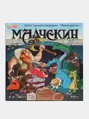 Детская настольная игра-ходилка по мотивам игры Манчкин 8+, 40 карточек