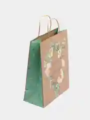 Конфетный пакет подарочный бумажный / крафт 26*32*12см