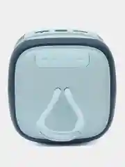Голубой портативная Bluetooth колонка с подсветкой