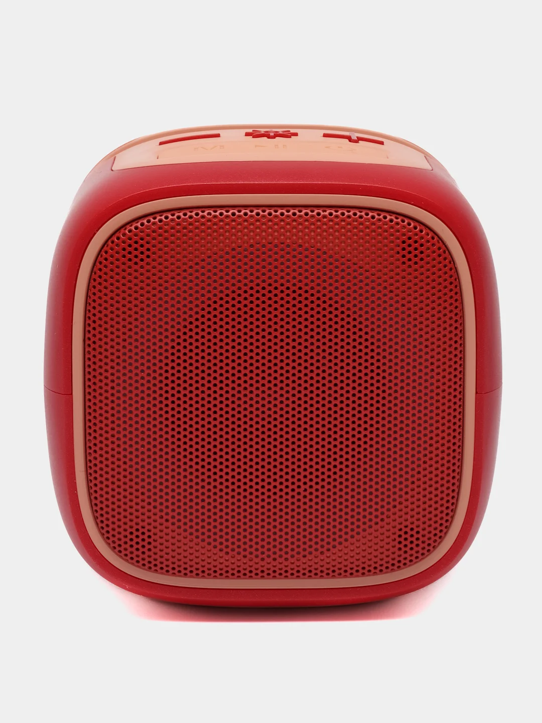 Красный портативная Bluetooth колонка с подсветкой