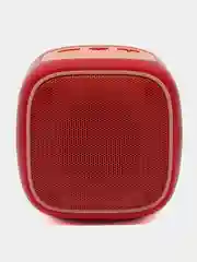 Красный портативная Bluetooth колонка с подсветкой