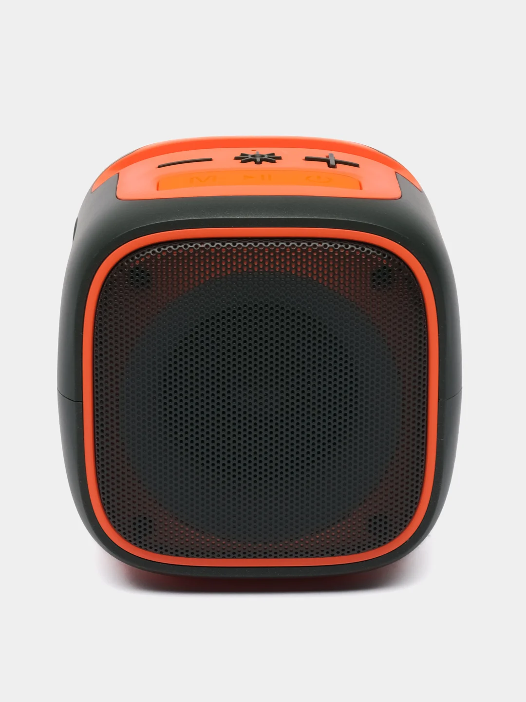 Оранжевый портативная Bluetooth колонка с подсветкой