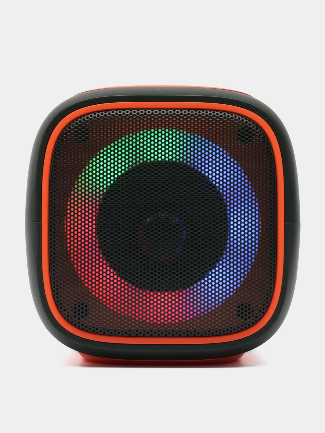 Оранжевый портативная Bluetooth колонка с подсветкой