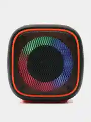 Оранжевый портативная Bluetooth колонка с подсветкой