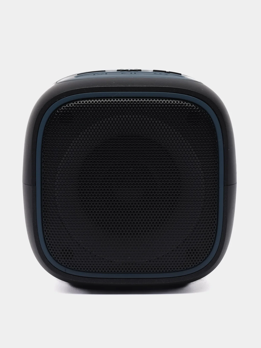 Черный портативная Bluetooth колонка с подсветкой