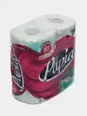 Туалетная бумага трехслойная PAPIA TROPICAL EXOTICS, 3 слоя, 4 рулона / Бумага туалетная
