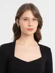 Серебряный зажим на ухо без прокола, эльфийские ушки, серьги клипсы бабочка, фея, каффы для ушей
