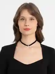 Чокер, чокер на шею, украшение, чокер с сердцем, чокер бархатный
