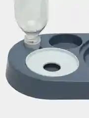 Мятный миска для медленного кормления + авто поилка для домашних животных, 31х18х4см