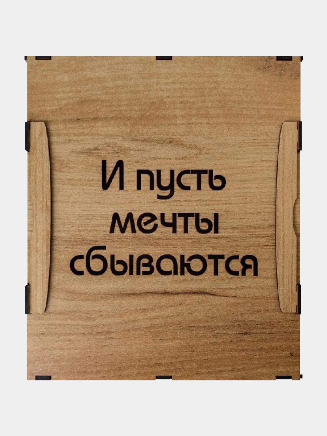 Коричневый блокнот из дерева для записей а5