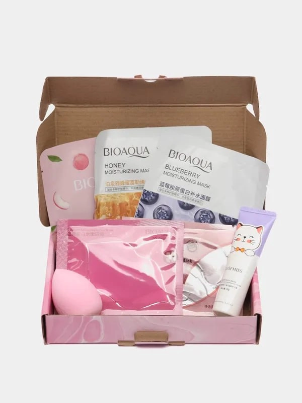 Подарочный набор уходовой косметики Beauty box, 8 в 1