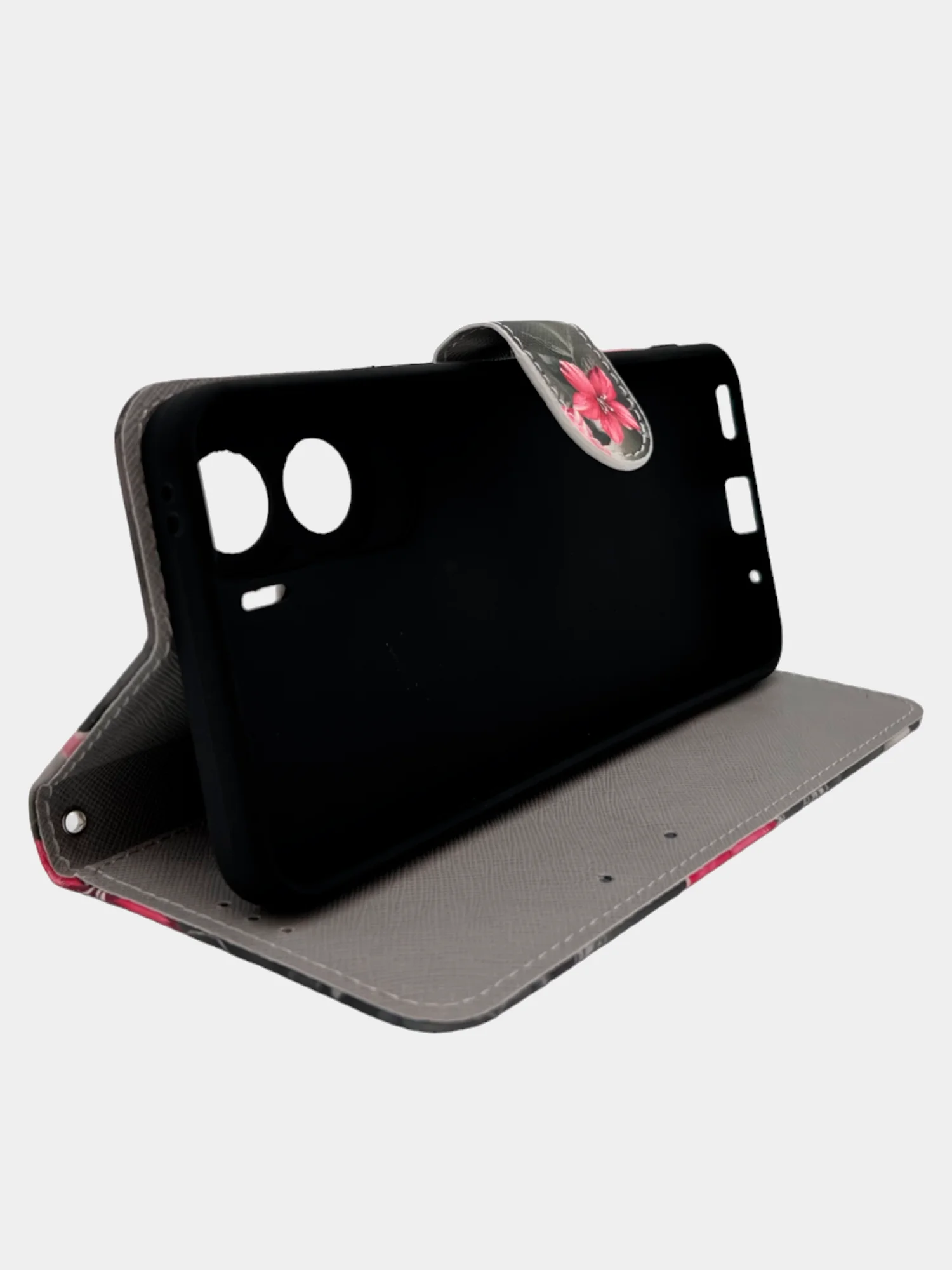 Разноцветный чехол книжка wallet case для Honor 90 Lite / Хонор 90 Лайт с рисунком
