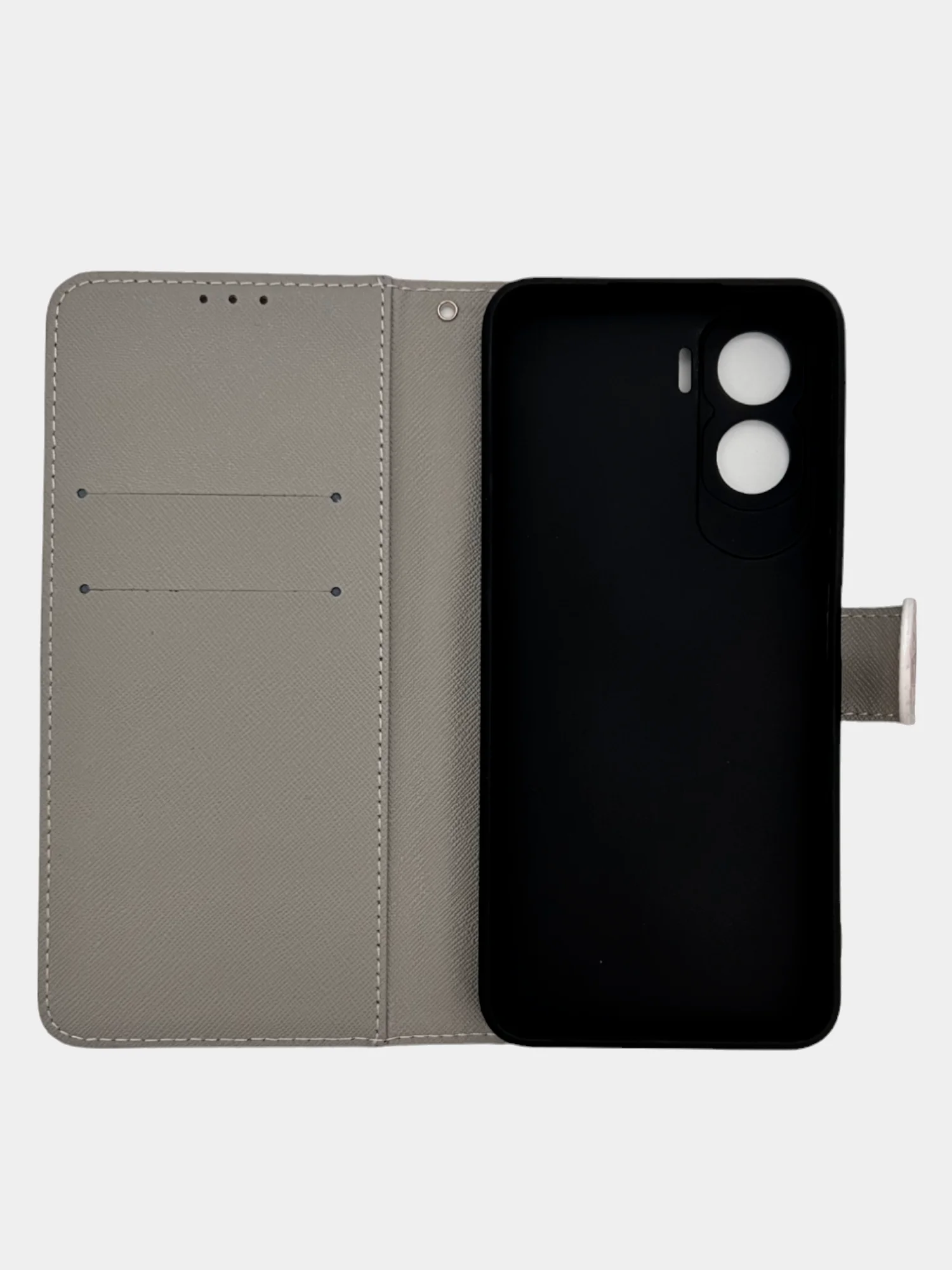 Розовый чехол книжка wallet case для Honor 90 Lite / Хонор 90 Лайт с рисунком