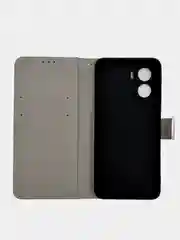 Серый чехол книжка wallet case для Honor 90 Lite / Хонор 90 Лайт с рисунком