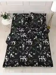 Комплект постельного белья, 2 спальный, полисатин, 076