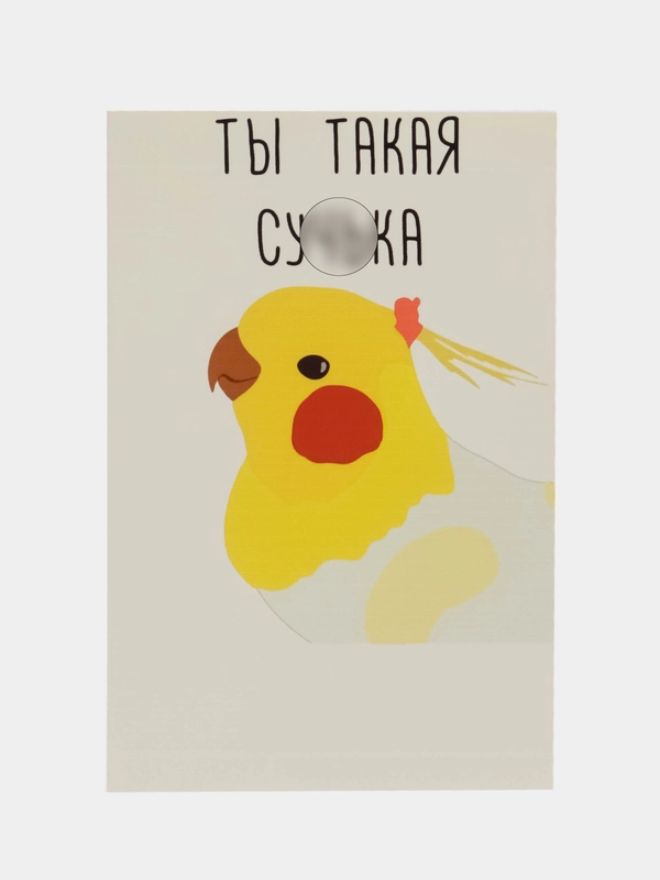 Открытка "Ты такая Сучька"