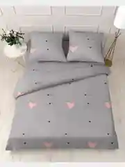 Комплект постельного белья, 1,5 спальный, 2х спальный, евро, семейный, 4019х, полисатин