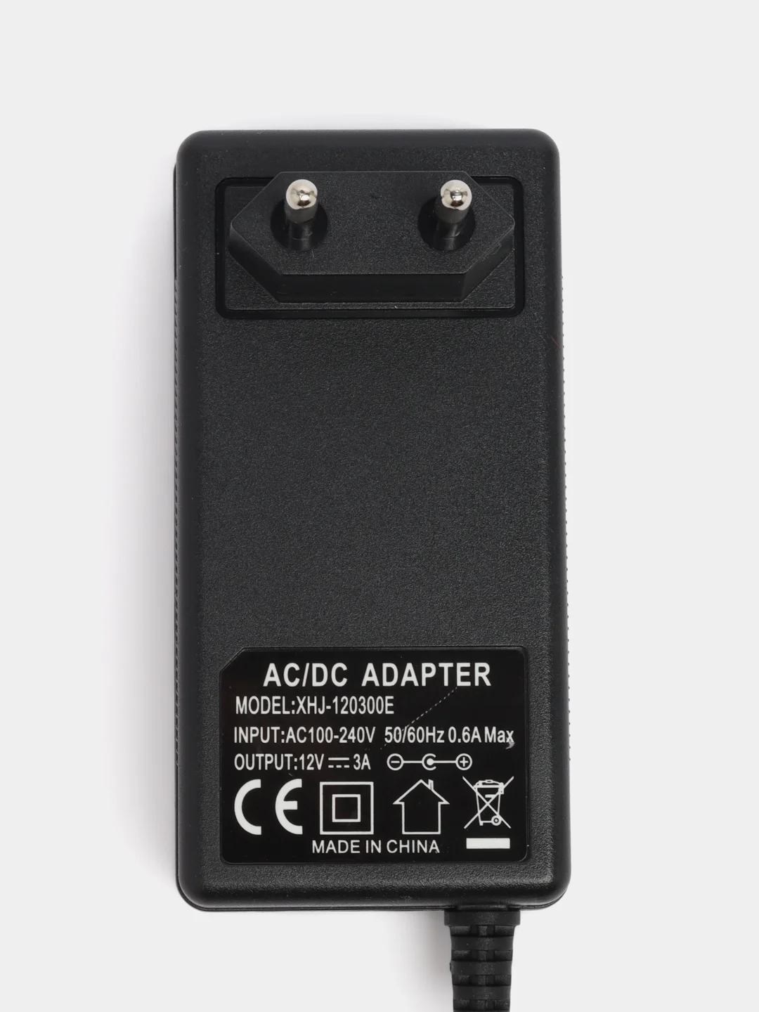 Блок питания 12 В 220V AC/DC 12В, 3А, разъем 5.5*2.5