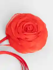 Красный чокер цветок на шею/повязка на руку/подарок на 8 марта в упаковке/эротическая повязка