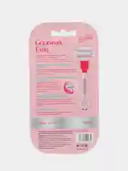 Бритва женская многоразовая Goodmax SL-8002, 1 станок и 2 сменные кассеты, с 5 лезвиями
