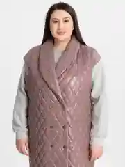 Зеленый женский жилет, большие размеры