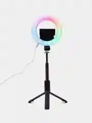 Монопод трипод с кольцевой лампой для телефона 3 в 1, цветной RGB штатив, подарок, селфи